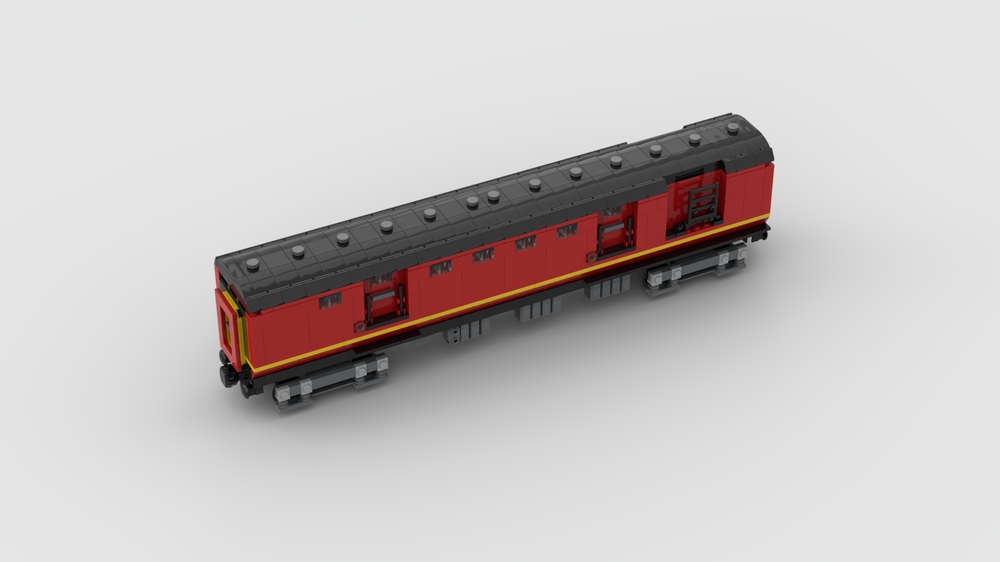 Lego Post Office Mobile Sorting Carriage