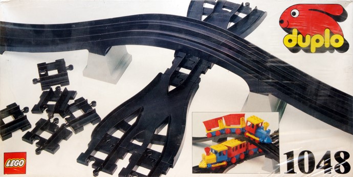 Lego Bridge and Crossing Tracks
