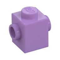 Lego Brick Special 1 x 1 with Studs on 2 Sides / Medium Lavender