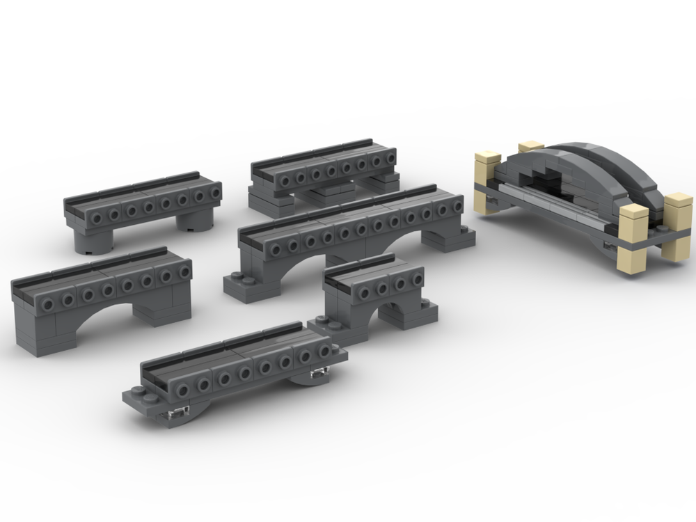 Lego Nano bridges