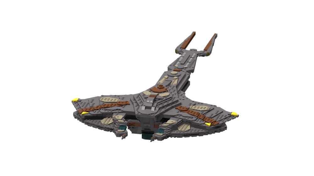 Lego Damar-Class Cardassian Dreadnought, Smooth Edition