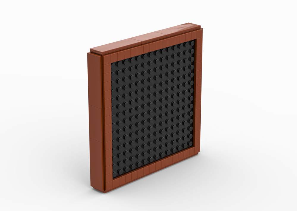 Lego Brown 16x16 Modular Frame [#C0101]