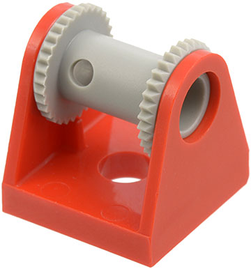 Lego String Reel 2 x 2 Holder with Light Gray Drum (2584 / 2585)