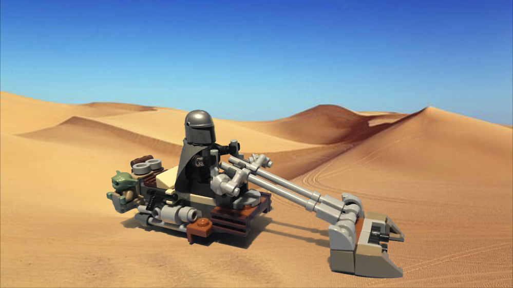 Lego The Mandalorian's Speeder Bike