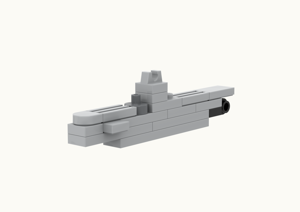 Lego Micro U-505 Submarine - Advent Calendar Day 4