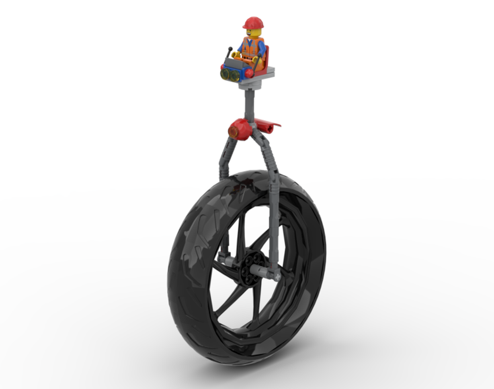 Lego Emmet's monowheel
