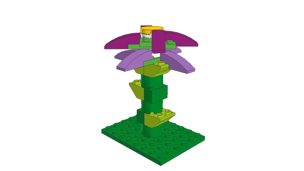 Lego 11005 Purple and Magenta Flower