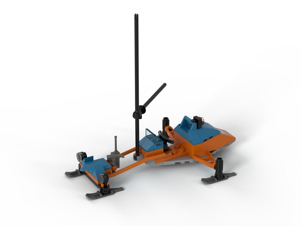 Lego Upgraded Nostalgia: 6579 Ice Surfer
