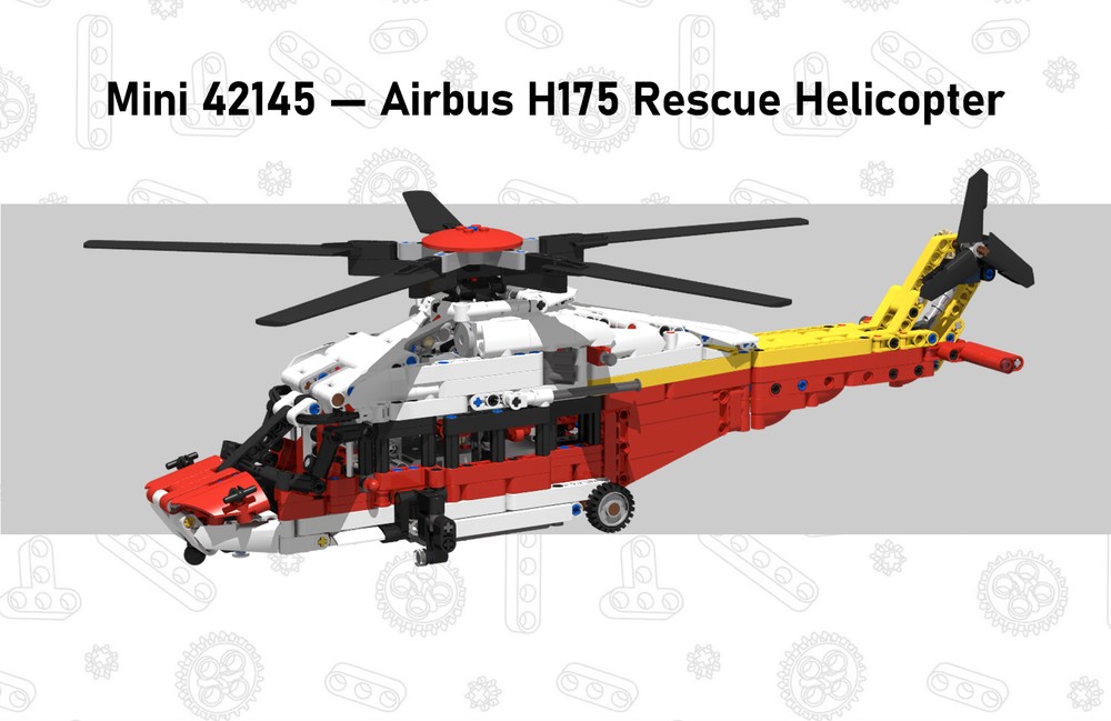 Lego Mini 42145 - Airbus H175 Rescue Helicopter
