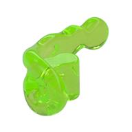 Lego Wave / Power Blast Rounded Energy with Bar Handle / Trans-Bright Green