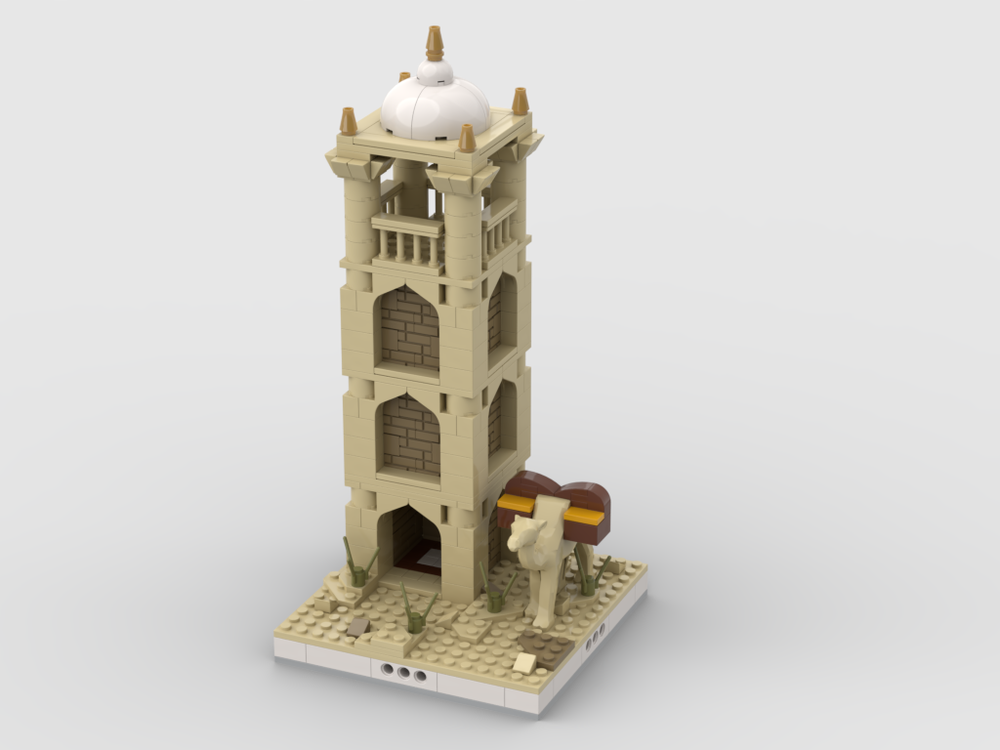 Lego Desert Tower #2 for a Modular Desert village