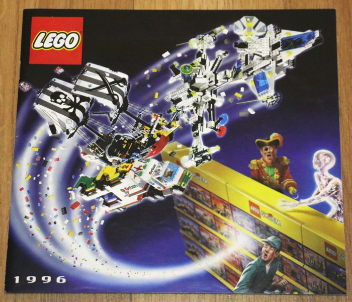 Lego 1996 Large Spanish (924.714-E) - Blue Cover