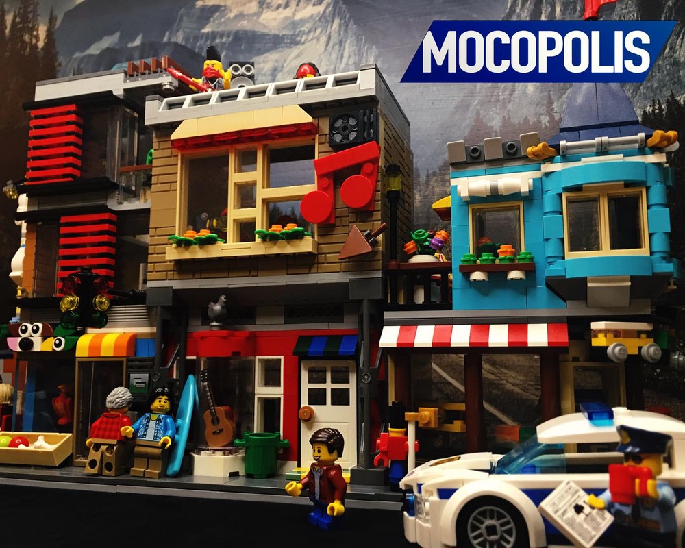 Lego Modular Custom House (Music Shop) Additional for sets 31105 & 31097