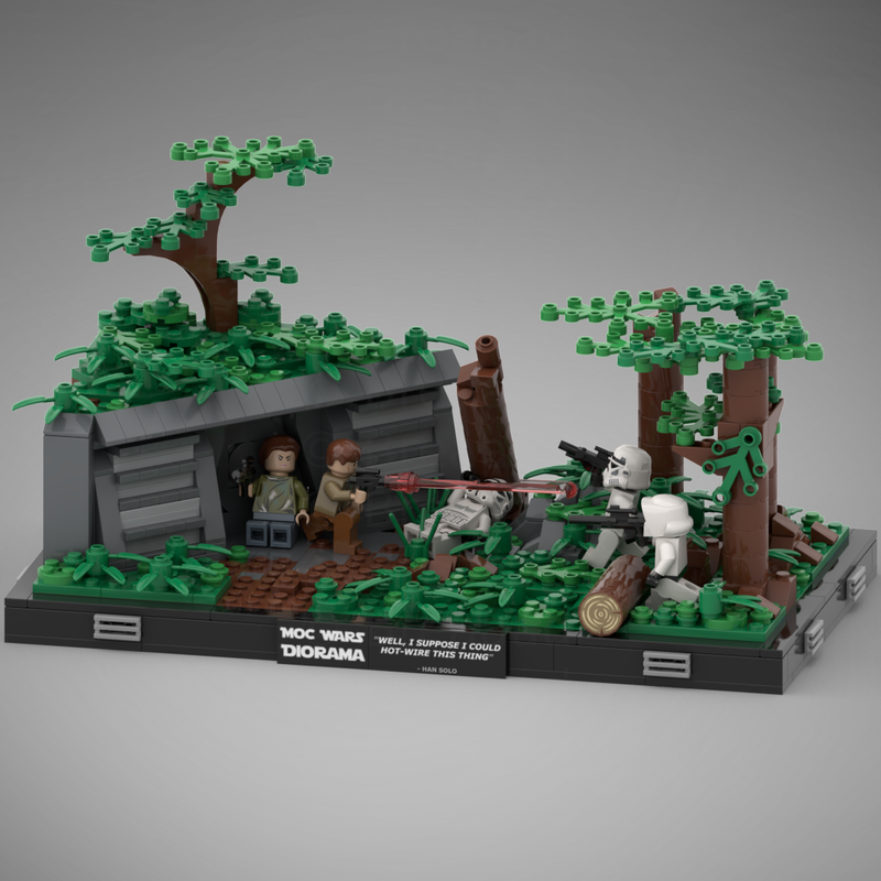 Lego Endor Bunker (Diorama Collection - Episode 6)