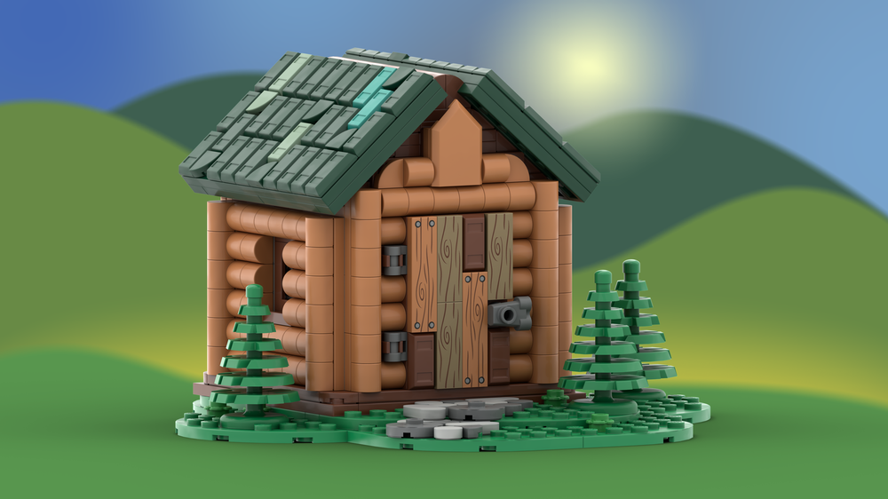 Lego Little Log Cabin