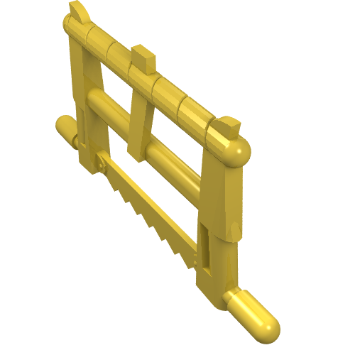 Lego Fabuland, Tool Saw / Yellow