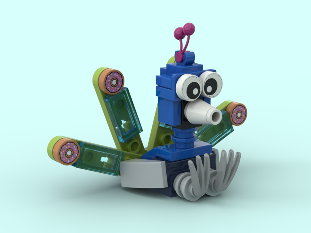 Lego Funny Birds: Peacock