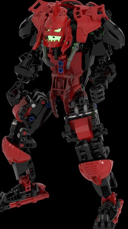 Lego Mech Red