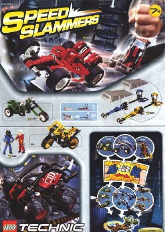 Lego 2000 Mini Speed Slammers / Technic (4130224-IN)