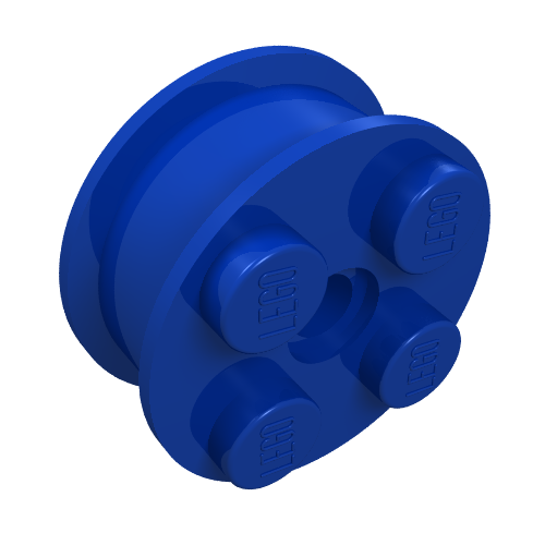 Lego Wheel Freestyle with Freestyle Pin Hole