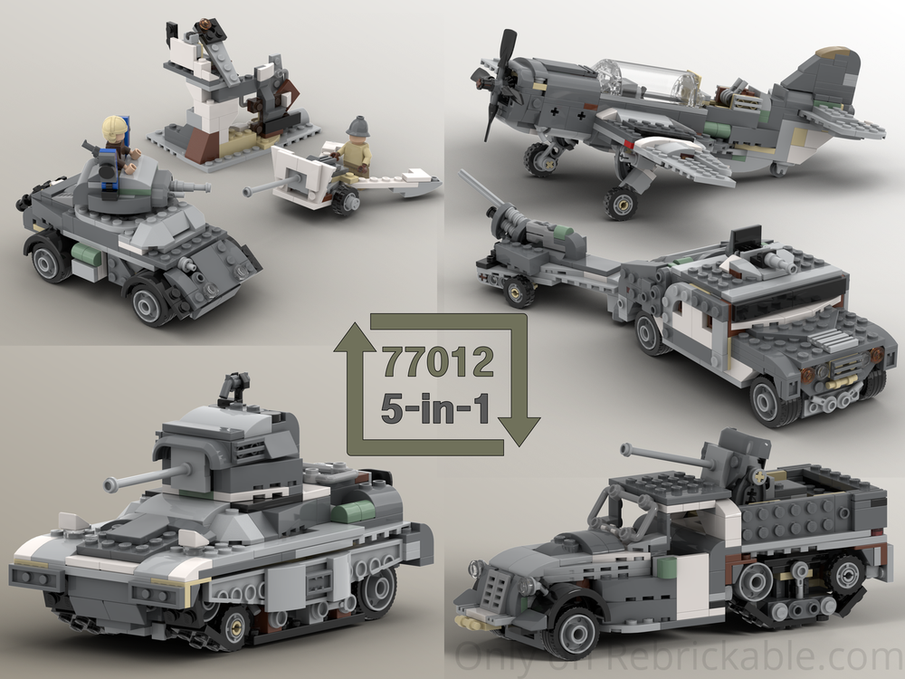 Lego 77012 5-in-1 Bundle