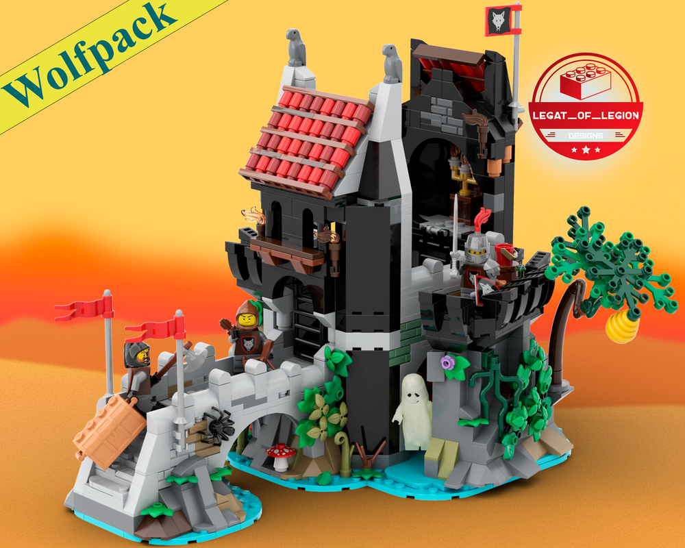Lego 6075 Wolfpack Tower Remake