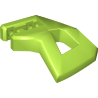 Lego Technic Panel RC Car Flexible Bumper Right / Lime