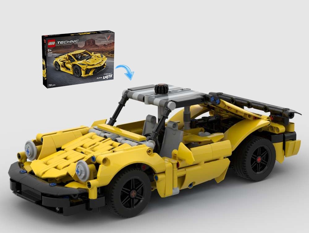 Lego Porsche 911 42205 Alternate Build