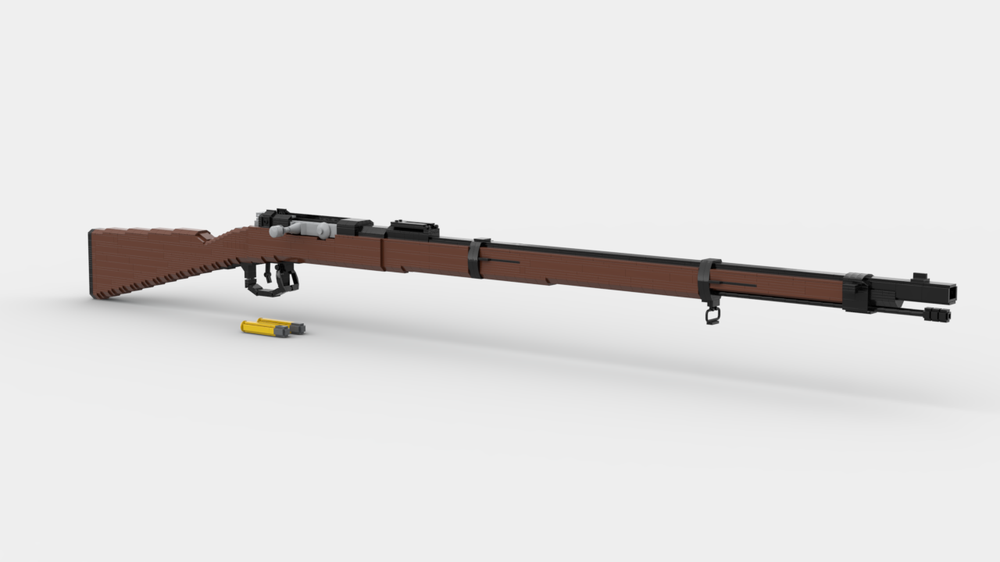 Lego Mauser Gewehr 71 (Shell extracting)