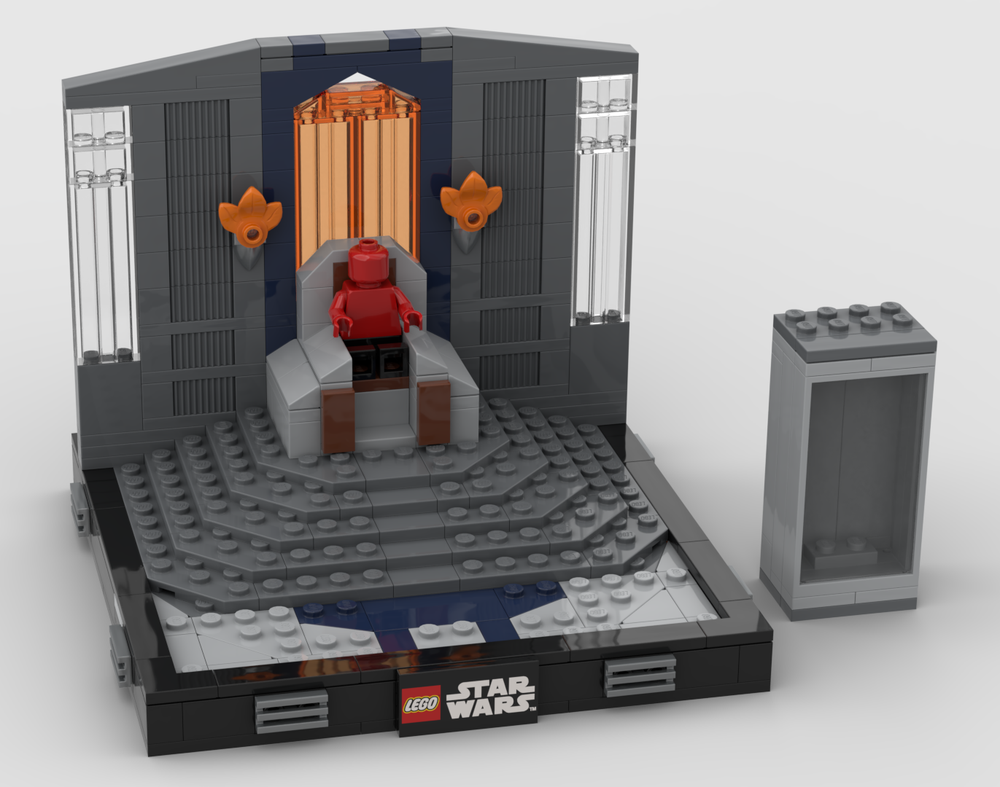 Lego Duel on Mandalore Diorama
