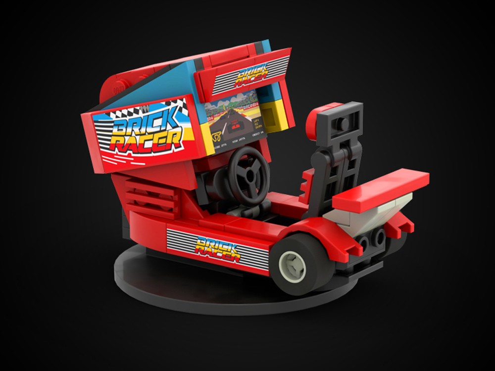 Lego Brick Racer Arcade Machine – Retro Gaming Cabinet