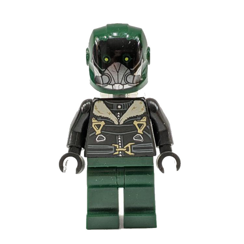Lego Vulture with Black Jacket with Fur Collar