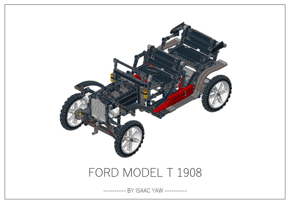 Lego Technic Ford Model T 1908