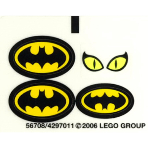 Lego Sticker Sheet for Set 7779-1