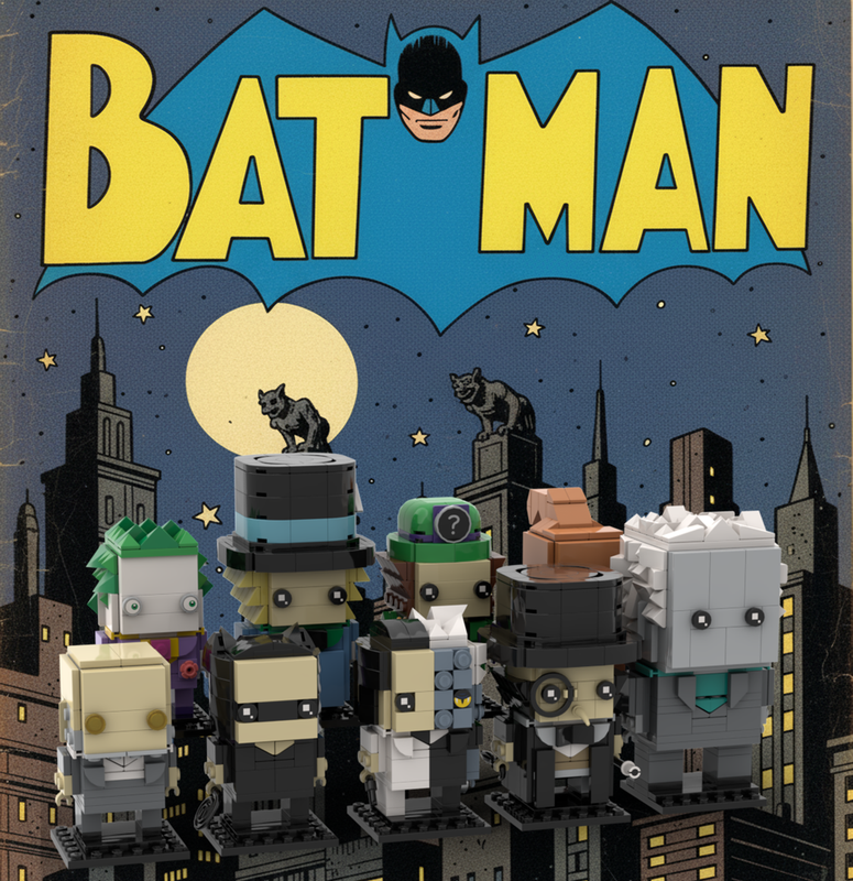 Lego Dark Knight's villains 1939-1955: Golden Age