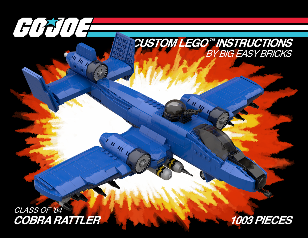 Lego GO Joe - Cobra Rattler