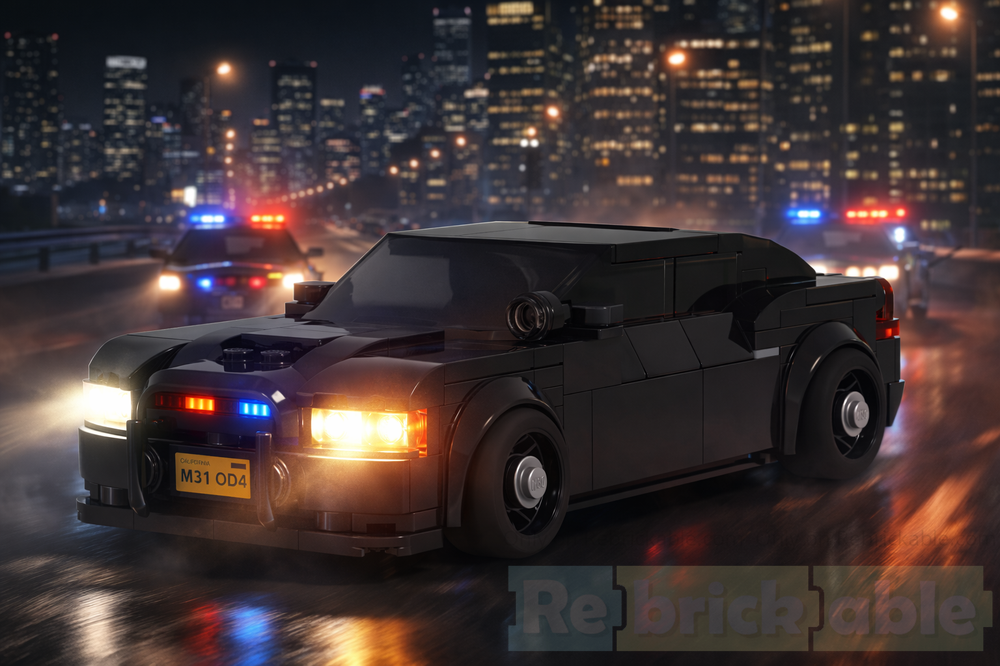 Lego Dodge Charger VI (LX) 2005-2010 - Police Interceptor
