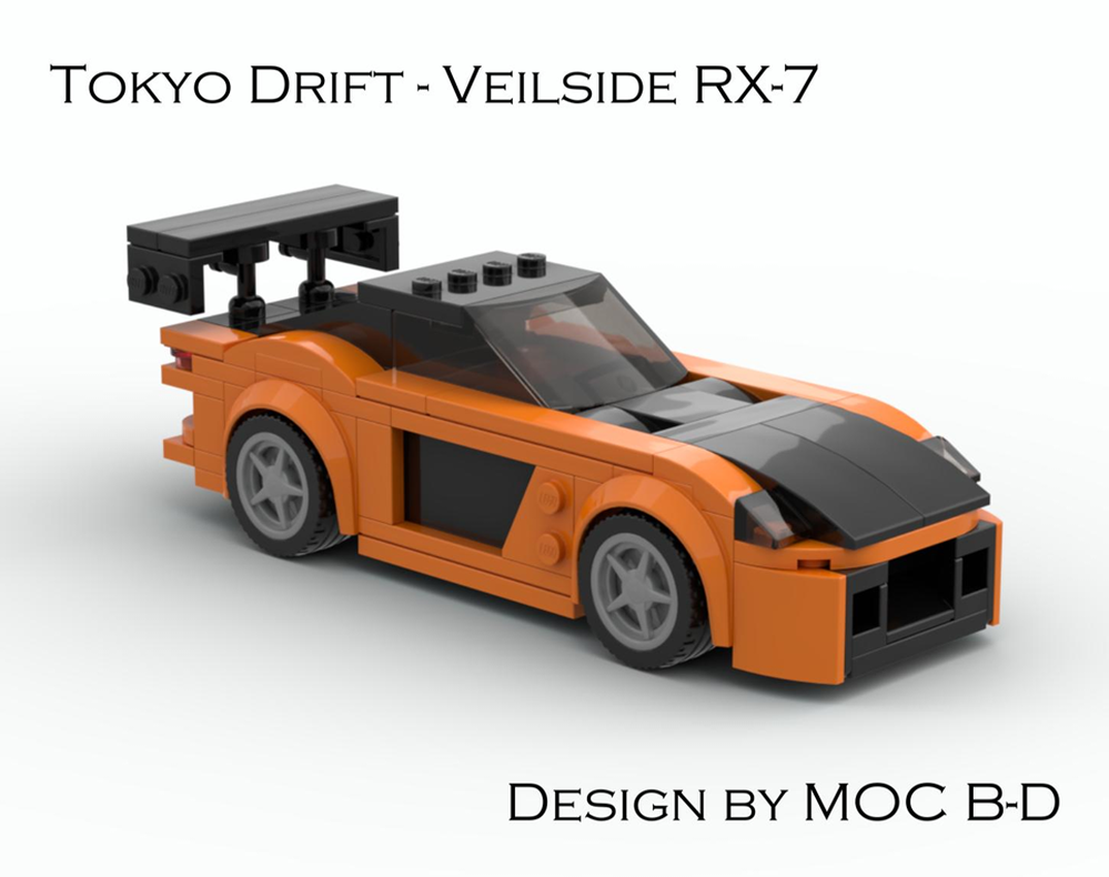 Lego F&F Tokyo Drift - Veilside RX-7