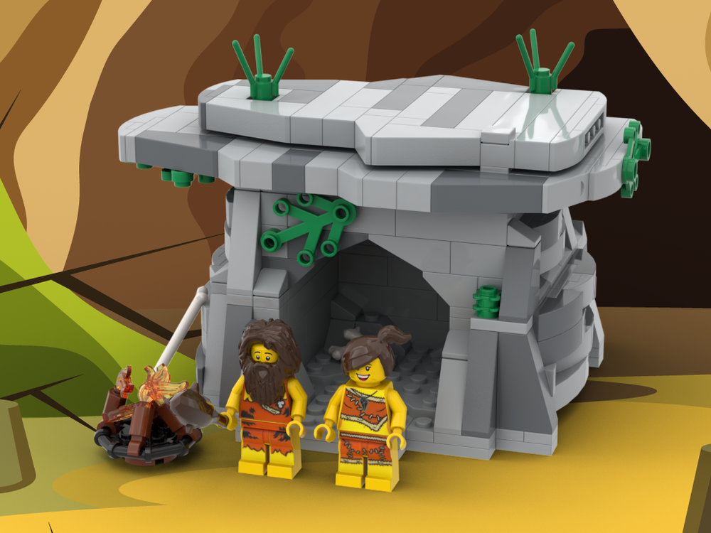 Lego Caveman House
