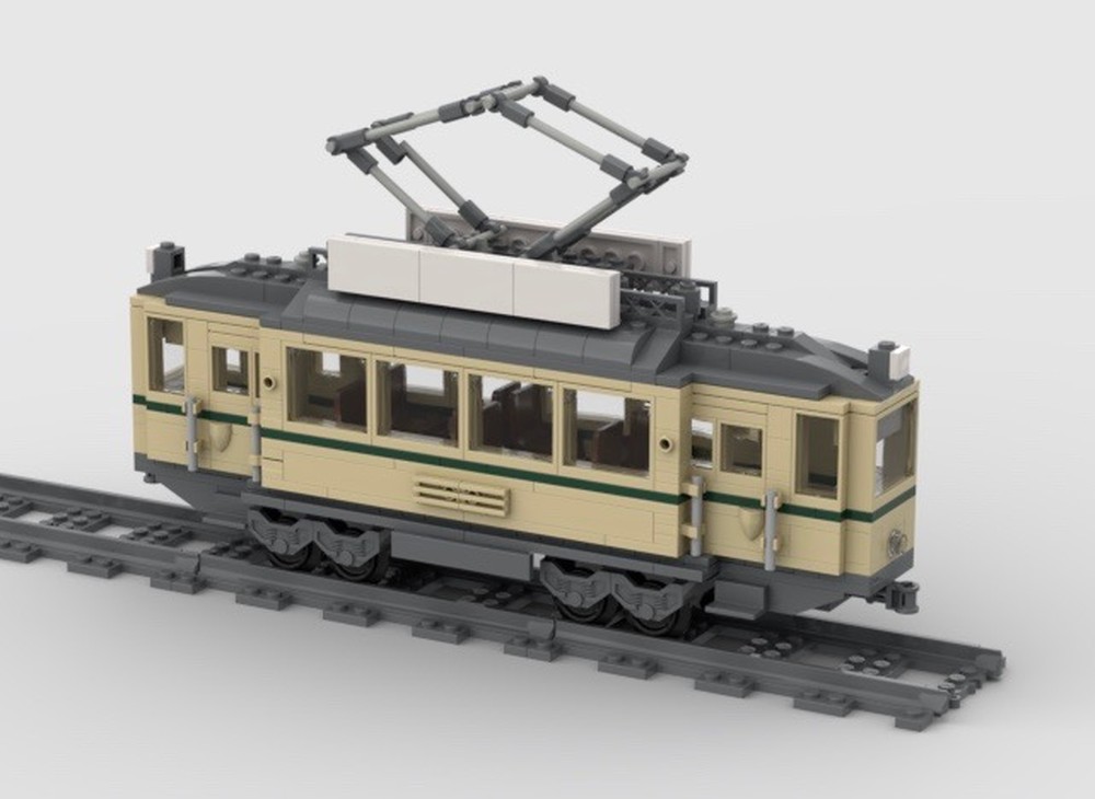 Lego German 50s Streetcar/Strassenbahn