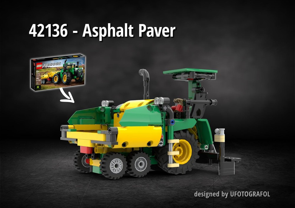 Lego 42136 - Asphalt Paver