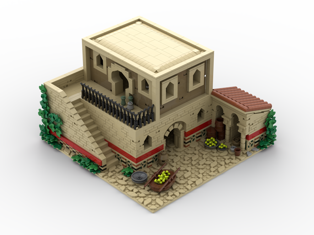 Lego Age of Empires - House (Middle Eastern)