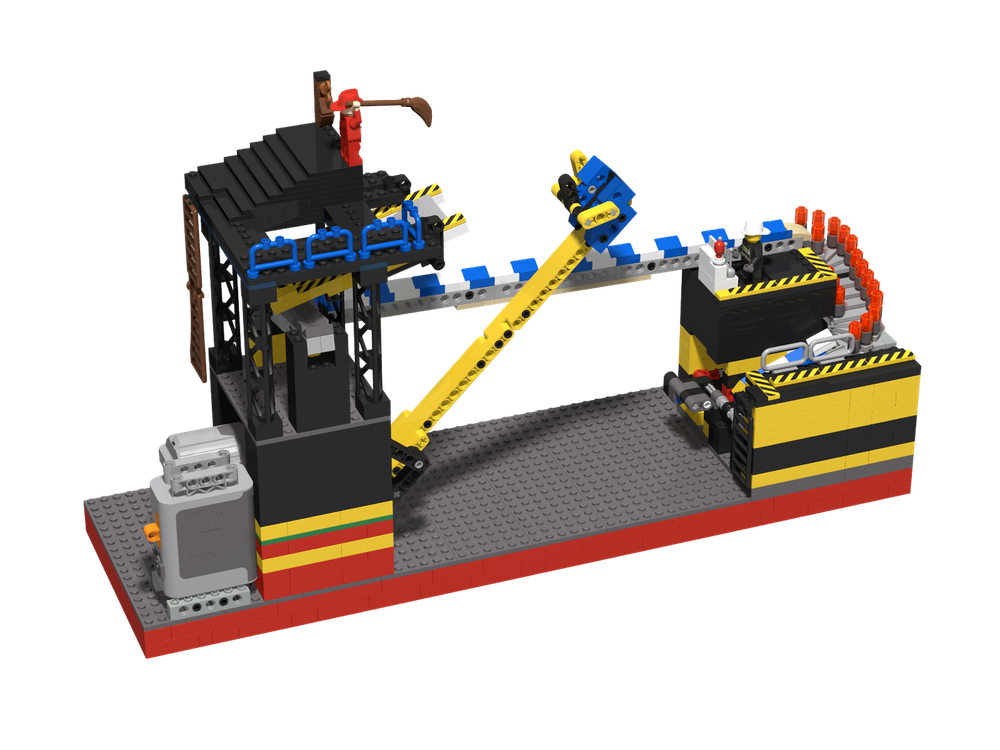 Lego MOC 01 Loop Module - The Broom Man