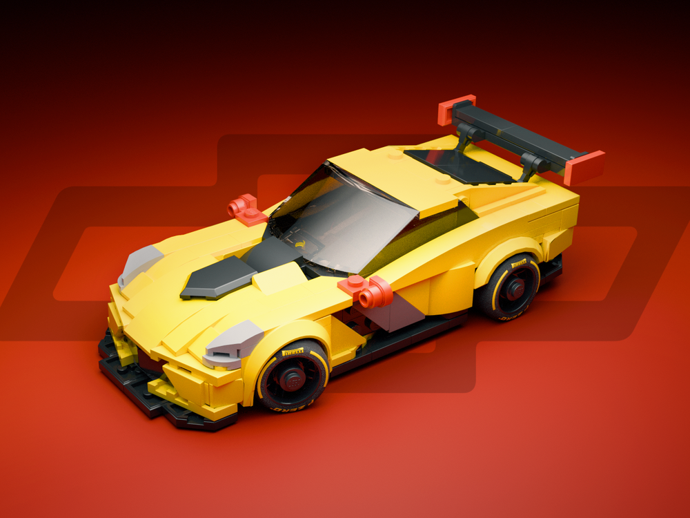 Lego Corvette C7.R