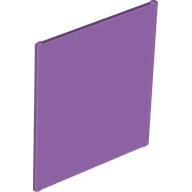 Lego Glass for Frame 1 x 6 x 6 / Medium Lavender
