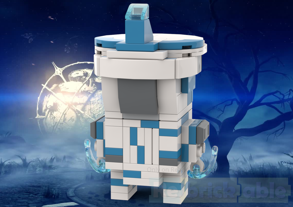 Lego Frost BrickHead - Warframe