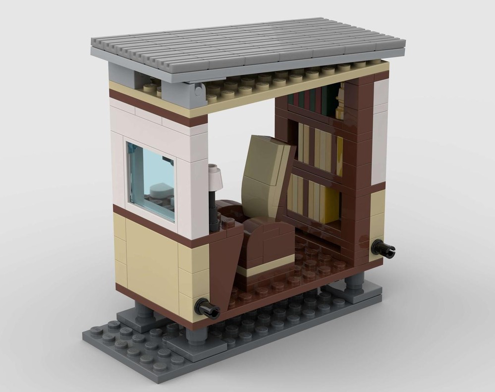 Lego Modular House : Study Room Module