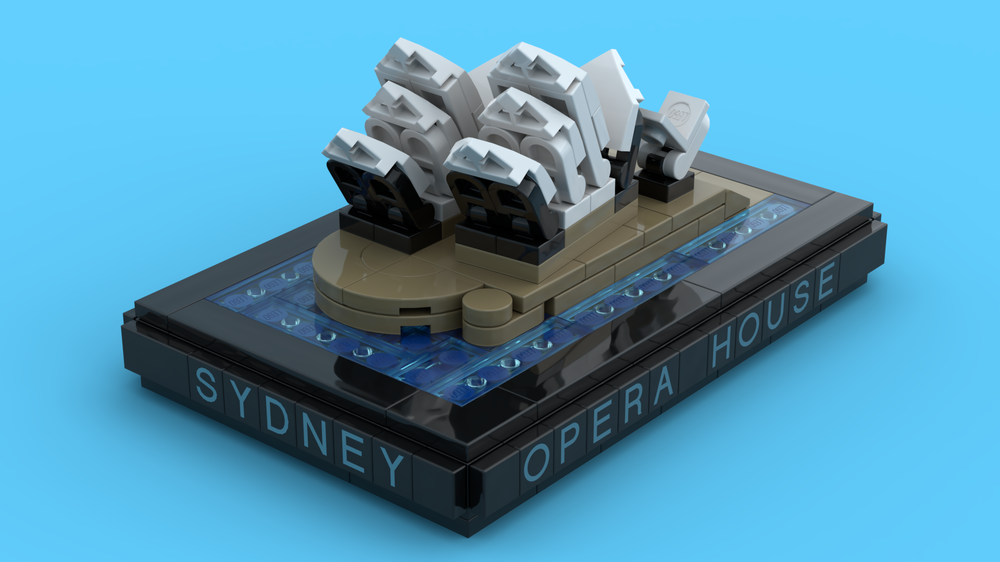 Lego Sydney Opera House