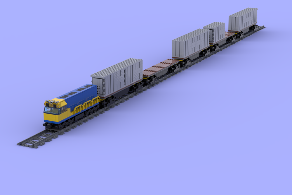 Lego Pacific National cargo train