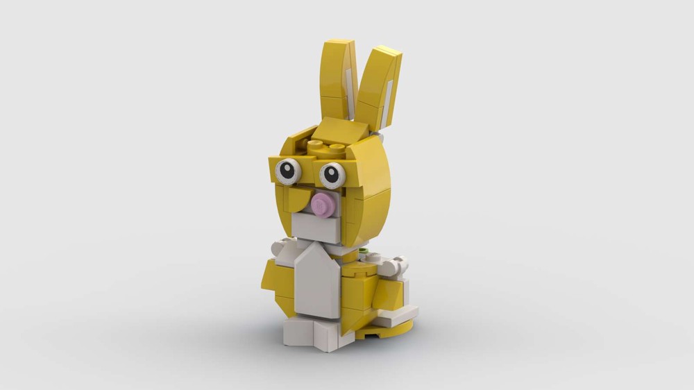 Lego 30550 alt. Different Bunny (The Big Yellow Bunny)